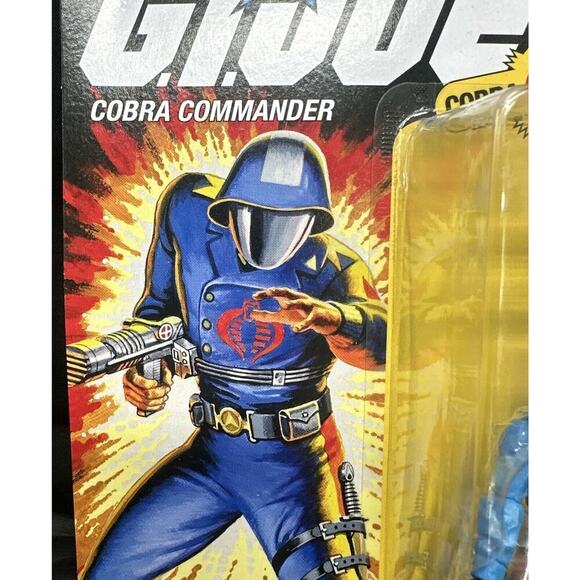 Hasbro GI Joe Retro Wave 3 Cobra Commander 3.75 inch Action Figure New - Picture 2 of 9